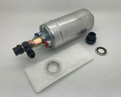 MS650 External fuel pump/filter sock/6an outlet kit