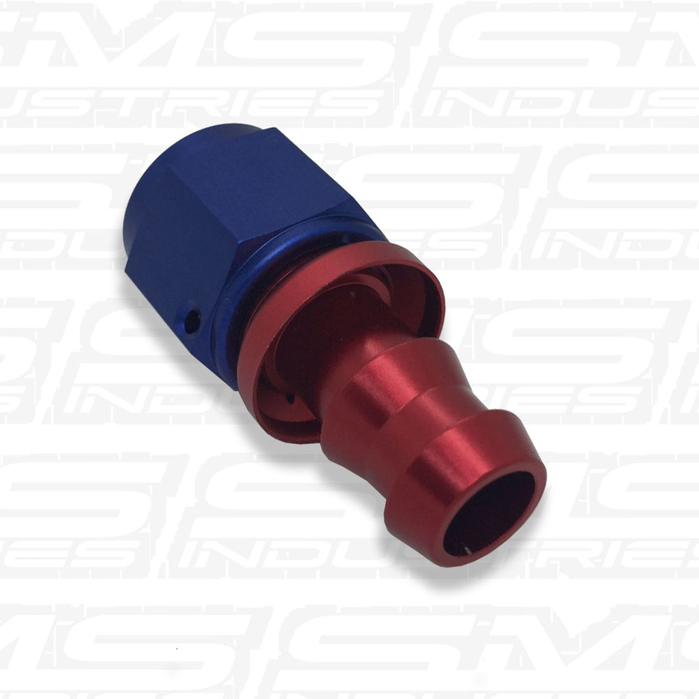 -6AN PUSHLOCK STRAIGHT FITTING