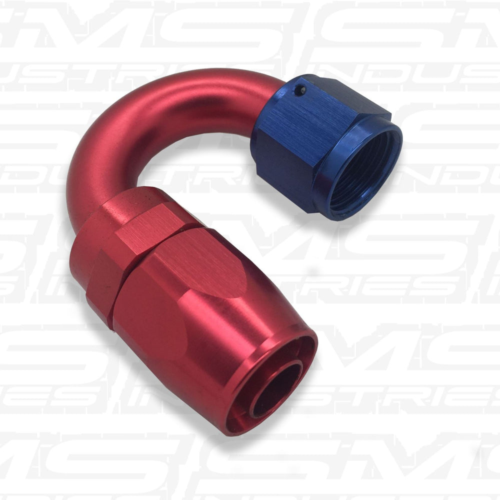 -6AN BRAIDED 180 DEGREE FITTING